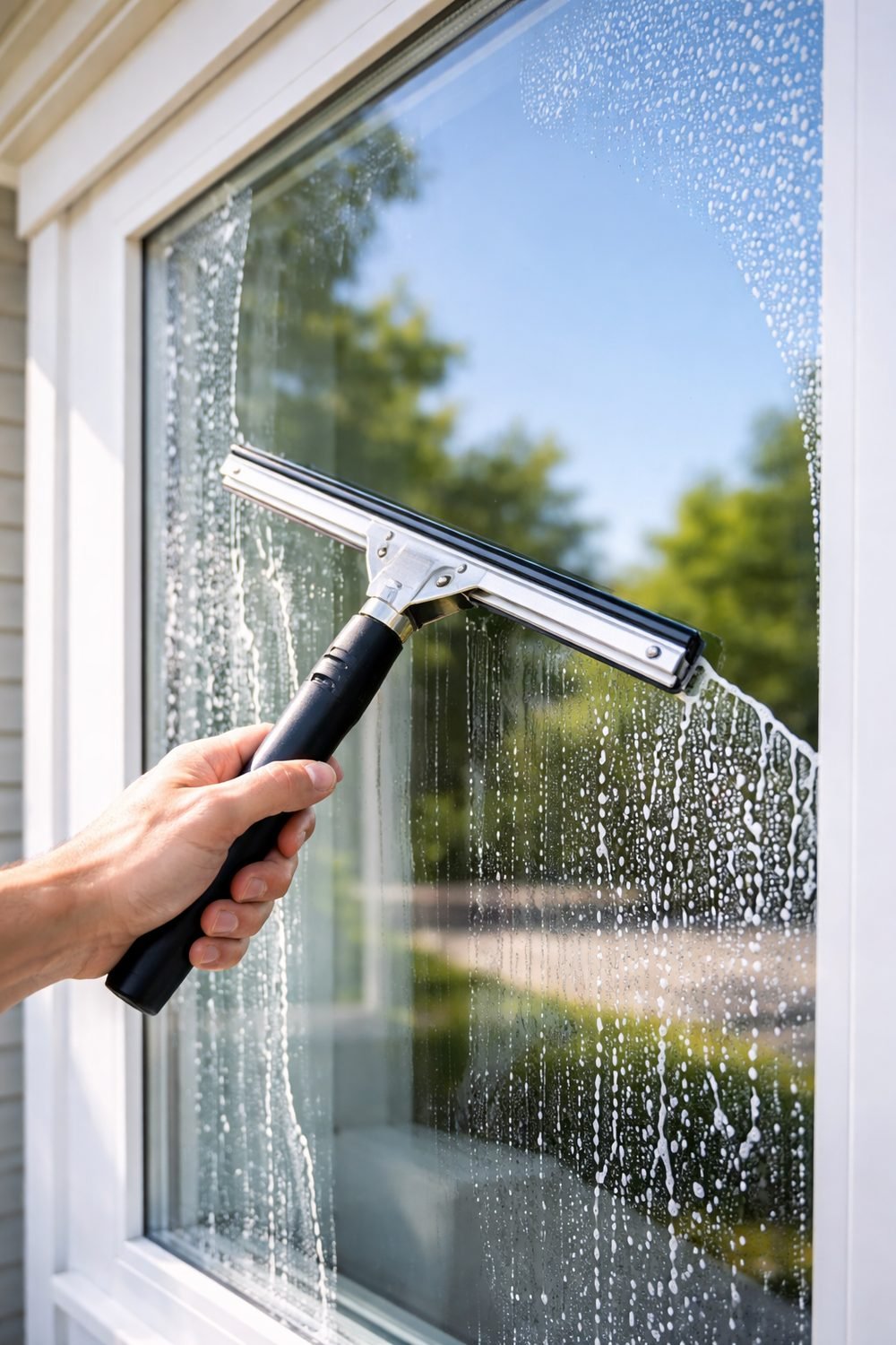 Streak-free exterior window cleaning in Halifax