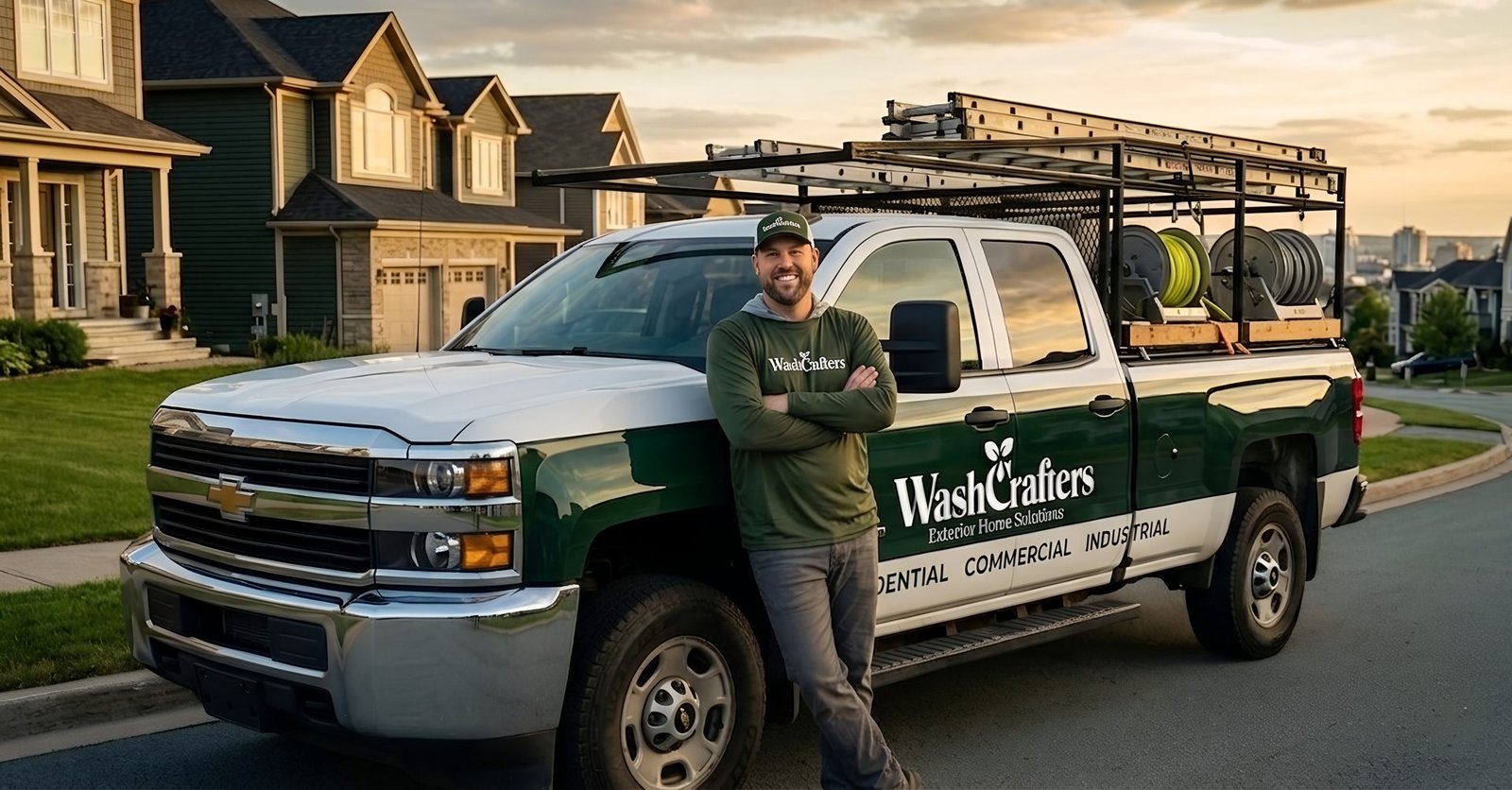 WashCrafters truck in the Halifax Regional Municipality